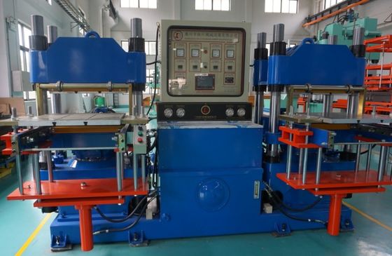 Machine de vulcanisation hydraulique automatique efficace pour la fabrication de bouchons en caoutchouc