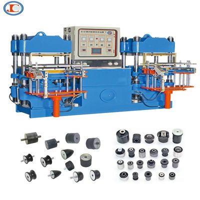 Prix d'usine Machine de pressage à chaud hydraulique à vulcanisation de caoutchouc silicone pour la fabrication de bouchon en caoutchouc