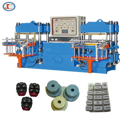 Machine de presse à chaud à vulcanisation hydraulique pour la fabrication de produits en caoutchouc silicone de l'usine de Chine