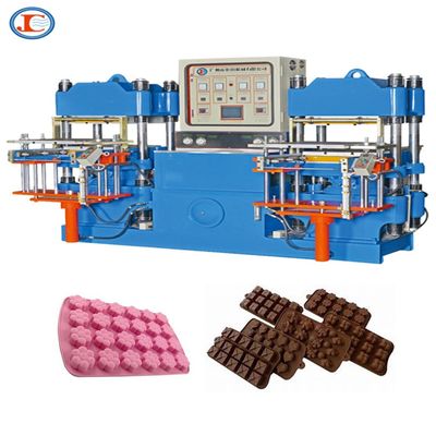 Machine de presse à chaud à vulcanisation hydraulique pour la fabrication de produits en caoutchouc silicone de l'usine de Chine