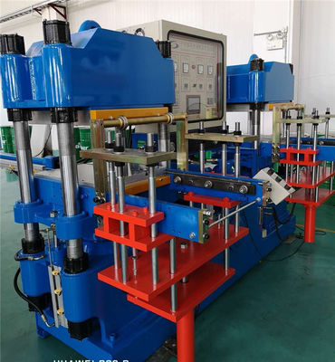 Machine de presse à chaud à vulcanisation hydraulique pour fabriquer des tampons isolants de l'usine de Chine
