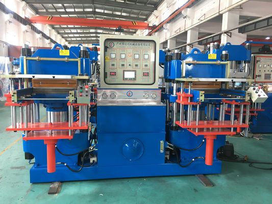 La machine de pressage de curage de vulcanisation est une machine de fabrication de produits en silicone pour fabriquer des étuis de téléphone en silicone.