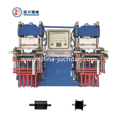 Machines pour la fabrication de produits en caoutchouc Machine de vulcanisation pour la fabrication d'absorbeurs de choc en caoutchouc / 200 tonnes Machine de moulage par compression sous vide