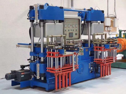 Machine de moulage par compression sous vide pour fabriquer une plaque d'aspiration pour nourrir le bébé en silicone