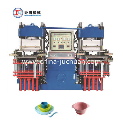 Machine de pressage en silicone Machine de moulage par compression sous vide en caoutchouc en silicone Pour le bol d'aspiration de silicone pour nourrir le bébé