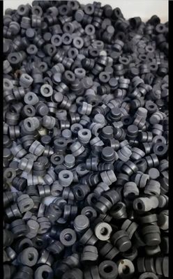 Couverture en caoutchouc de chapeau de contrôle de PLC de 300 Ton Calmp Force faisant la machine d'injection de compression de vide de moule pour médical
