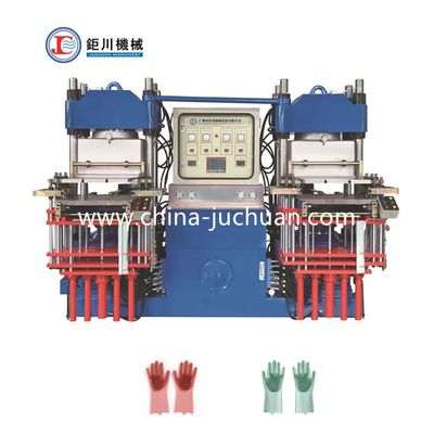 Chine Prix d'usine Hydraulique Vulcanisation Machine de presse à chaud pour la fabrication de gants en caoutchouc de silicone