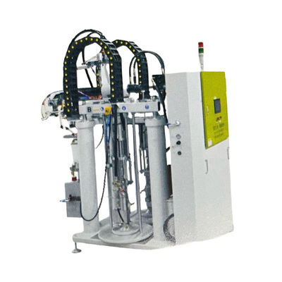 Machine de moulage par injection de silicone liquide verticale automatique de la série LV pour isolant de silicone