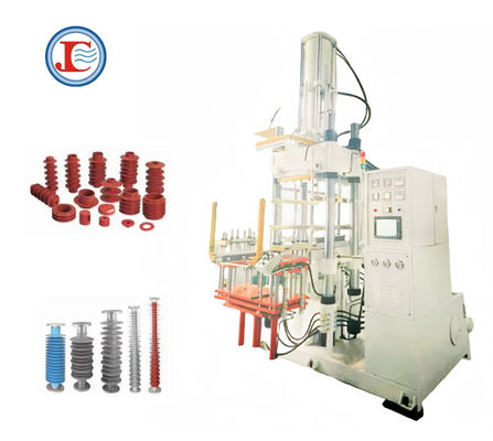 Machine de moulage par injection de silicone liquide verticale automatique de la série LV pour isolant de silicone