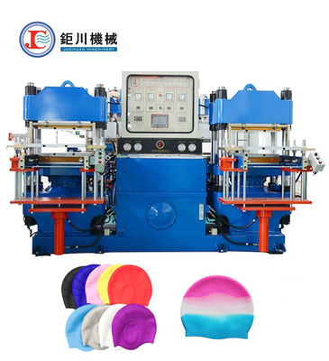 Machine hydraulique de vulcanisation pour la fabrication de chapeaux de natation en silicone 380V 2RT