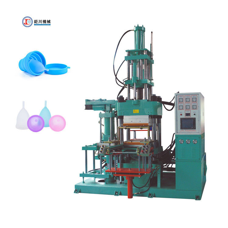 Machine d'injection verticale de tasse menstruelle en silicone/machine de fabrication d'autres produits en caoutchouc