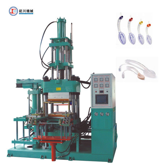 Machine de moulage par injection verticale de silicone liquide de caoutchouc de bureau pour le ballon de masque de laryngeal médical en silicone