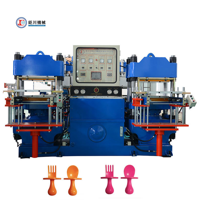 Prix de la machine de vulcanisation de silicone machine de presse pour l' alimentation des ustensiles d' entraînement doux bébé mini silicone bébé cuillère fourchette