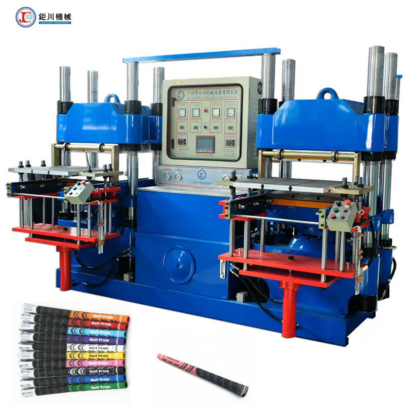 Vente directe d'usine en Chine et machine de vulcanisation hydraulique de haute qualité pour la fabrication de poignées de golf en caoutchouc