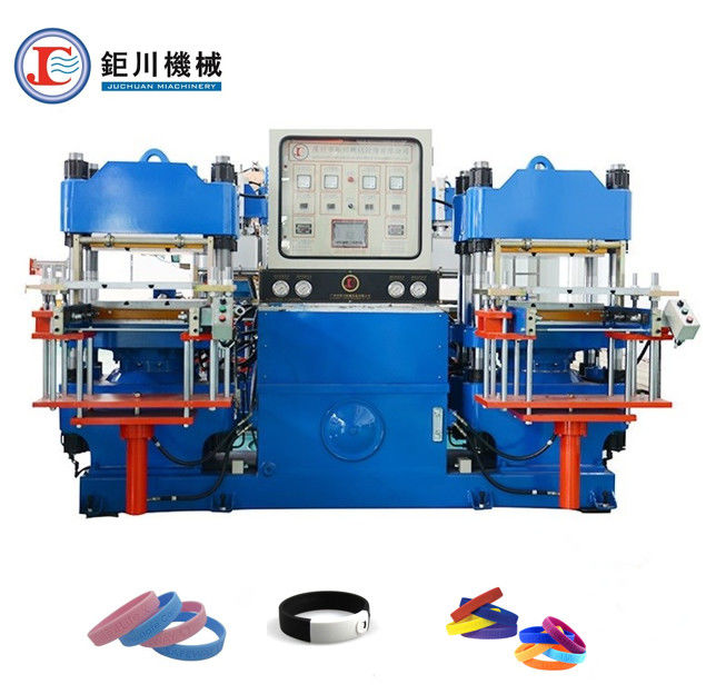 Machine de fabrication à pression chaude à haute efficacité hydraulique à vulcanisation pour fabriquer des bracelets en caoutchouc de silicone en provenance de l'usine chinoise