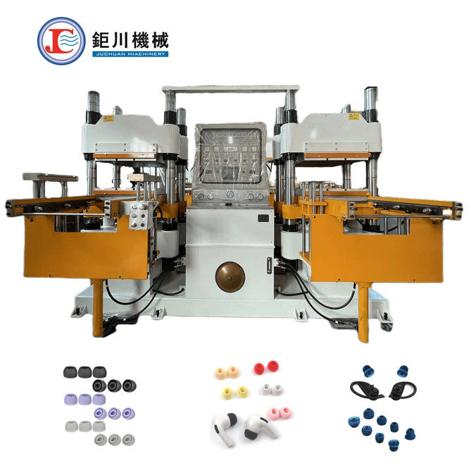 Chine Prix d'usine Économie d'énergie hydraulique vulcanisation pressure à chaud machine pour bouchons d'oreilles en silicone