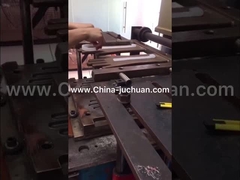 250 Ton Vacuum Compression Silicone Cleaning balayent la machine de bâti de gants d'épurateur