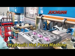 Machine à pressage à chaud hydraulique à fréquence haute