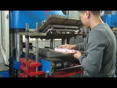 Machine à pressage à chaud hydraulique à fréquence haute